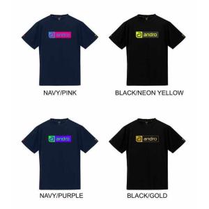 アンドロ　ナパTシャツCB　ANDRO NAPA T-SHIRTS CB　andro 　ウェア　ユニフォーム　Tシャツ  パンツ　ユニセックス　300023007 300023008 300023009 300023011｜isesaki-takkyu