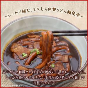 黒カレー 伊勢うどん お試し 4食入 メール便...の詳細画像3