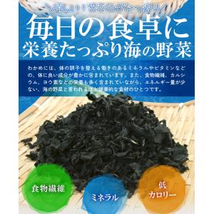 カット わかめ 70g メール便 送料無料 三...の詳細画像5