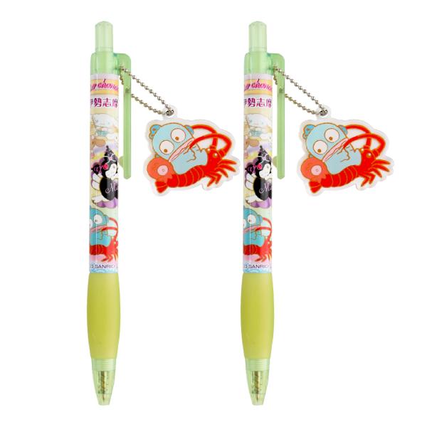 伊勢志摩限定 伊勢海老ハンギョドン ボールペン ２本 アクリルマスコット付き DIKM ハンギョドン...