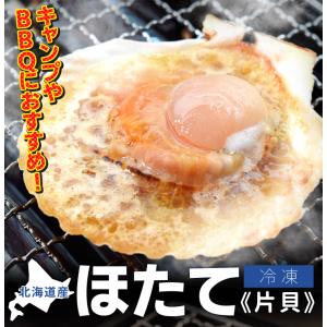 ほたて片貝 20枚 送料無料 冷凍 北海道産 ...の詳細画像1
