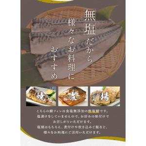 さば フィレ 骨なし 骨取り 無塩タイプ 2k...の詳細画像4