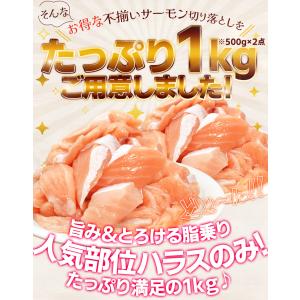 サーモン ハラス 切り落とし 刺身用 生・炙り...の詳細画像5