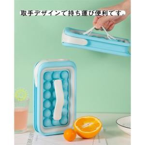 製氷皿 製氷器 シリコン 水筒 取っ手付き 3...の詳細画像4