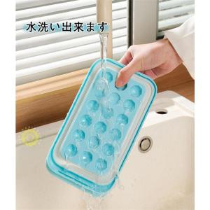 製氷皿 製氷器 シリコン 水筒 取っ手付き 3...の詳細画像5