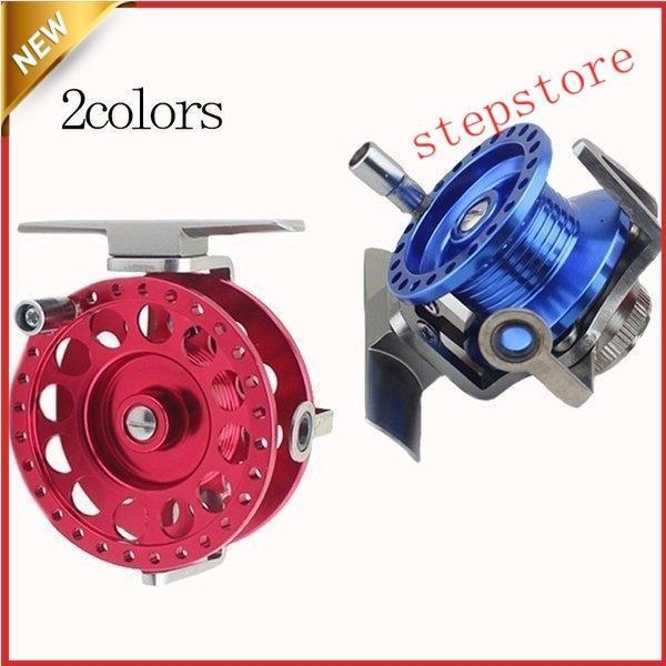 フライリール フィッシングリール イカダリール ドラグ付き アルミ合金 釣り 漁具 2022新作