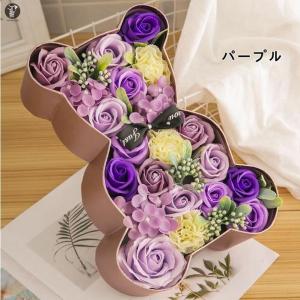 ソープフラワー お返し 造花 母の日ギフト ボ...の詳細画像3
