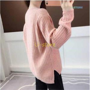 ニット レディース ス 秋 秋服 カットソー ...の詳細画像2