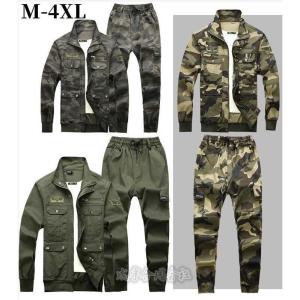 2点セット 迷彩服 上下 サバイバルゲーム サバゲー 装備 メンズ