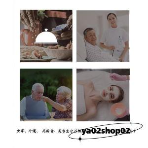 食事用エプロン 使い捨て エプロン 不織布 介...の詳細画像2