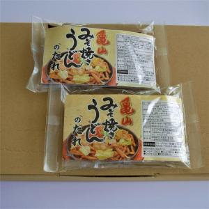 エビスヤ　亀山　みそ焼きうどんたれ　６人前×２　１２人前　オリジナルたれ　小袋タイプ　クイックポスト全国送料無料