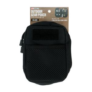 高儀（TAKAGI） アウトドアギアポーチ 黒 (808687579) : モノえーる