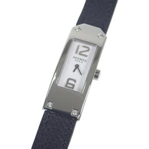 HERMES エルメス ケリーII レディース 腕時計 KT1.230 SS 革ベルト ホワイト文字盤 □Q刻印｜iseya-susukino