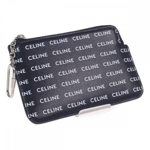 セリーヌ CELINE フック付きコイン＆カードポーチ 10B772DTN.38AW コインケース ...