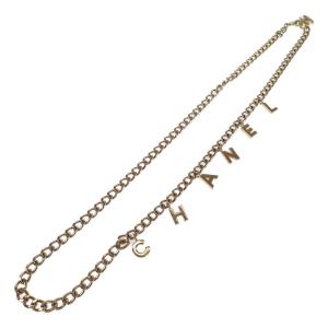 シャネル CHANEL ココマーク ロゴ 02A ロング ネックレス 喜平チェーン メタル ゴールド レディース アクセサリー【中古】【ABランク】