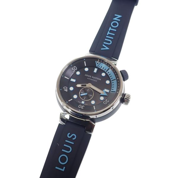 LOUIS VUITTON ルイヴィトン タンブールオトマティックストリートダイバー メンズ 腕時計...