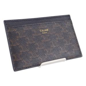 セリーヌ CELINE コンパクト ウォレット 保存箱付属  L100H2O54.GFS3 二つ折り財布 カーフ ブラック ブルー ゴールド金具 レディース【中古】【Aランク】 CELINE（セリーヌ） コンパクト ウォレット 保存箱付属 L100H2O54.GFS3