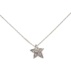 シャネル CHANEL コメット コレクション スモールモデル J2709 ネックレス 保証書付属 18金 K18WG ダイヤモンド ギフト【中古】【Aランク】