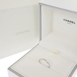 シャネル CHANEL カメリアコレクション 1PD 10号 J3219 リング K18ホワイトゴールド ダイヤモンド レディース 付属品付【中古】【Aランク】