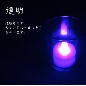 キャンドルホルダー ガラス くもりガラス 業務...の詳細画像2