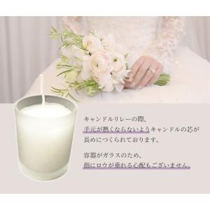 キャンドル LEDキャンドル グラスタイプ 燃...の詳細画像3