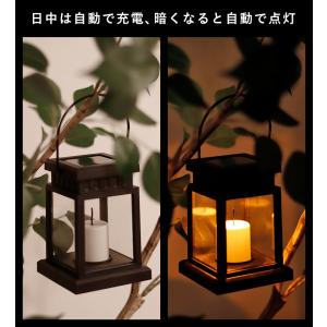 ソーラーランタン 防水 IP55 選べる3タイ...の詳細画像3