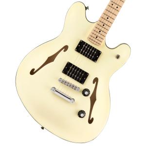 Squier by Fender / Affinity Series Starcaster Maple Fingerboard Olympic White スクワイヤー(御茶ノ水本店)｜ishibashi-shops
