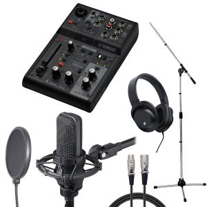 YAMAHA / AG03 MK2 BK × audio-technica AT4040 (配信/レコーディングセット)(御茶ノ水本店)｜ishibashi-shops