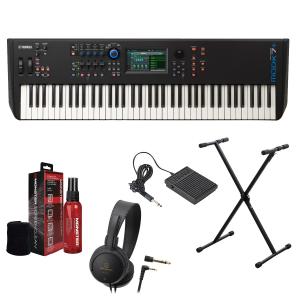 Yamaha MODX7 74鍵シンセサイザー YAMAHA MODX7+ 76鍵盤 バンド用キーボードならこれ