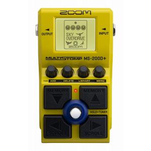 ZOOM / MS-200D+ MultiStomp マルチエフェクター ズーム ストンプボックス (予約注文/次回入荷時期未定)(御茶ノ水本店)｜ishibashi-shops