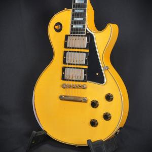GIBSON CUSTOM / Murphy Lab 1957 Les Paul Custom 3P.U Heavy Aged M2M Heavy Antique White (アウトレット特価) (御茶ノ水本店FINEST GUITARS)