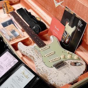 Fender Custom Shop / Custom Built 1963 Stratocaster Super Heavy Relic White Blonde(渋谷店)(長期店頭展示品アウトレット特価)