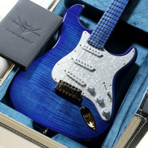 Fender Custom Shop / Master Built Custom Stratocaster 4A Flame Maple Top NOS Trans Blue by Kyle Mcmillin (渋谷店)