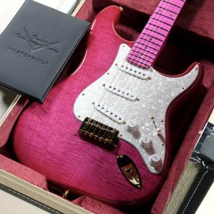 Fender Custom Shop / Master Built Custom Stratocaster 4A Flame Maple Top NOS Trans Pink by Kyle Mcmillin (渋谷店)