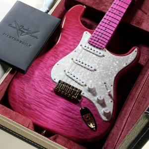 Fender Custom Shop / Master Built Custom Stratocaster 4A Flame Maple Top NOS Trans Pink by Kyle Mcmillin (渋谷店)