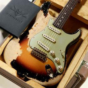 Fender Custom Shop / Master Built 1961 Stratocaster Super Heavy Relic Wide Black 3 Color Sunburst by Levi Perry (渋谷店)
