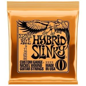 ERNIE BALL / 2222 OR HYBRID SLINKY Nickel Wound Electric Guitar Strings 09-46 (渋谷店)｜ishibashi-shops