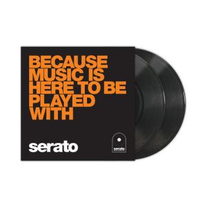 SERATO / 12" Serato Control Vinyl "Manifesto" BECAUSE MUSIC IS HERE TO BE PLAYED WITH 2枚組 セラート コントロールバイナル(渋谷店)｜ishibashi-shops