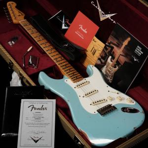 Fender Custom Shop / Limited Edition 1957 Stratocaster Relic Faded Aged Daphne Blue(S/N CZ568335)(渋谷店)(値下げ)｜ishibashi-shops