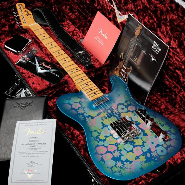 Fender Custom Shop / Vintage Custom 1968 Blue Flow...