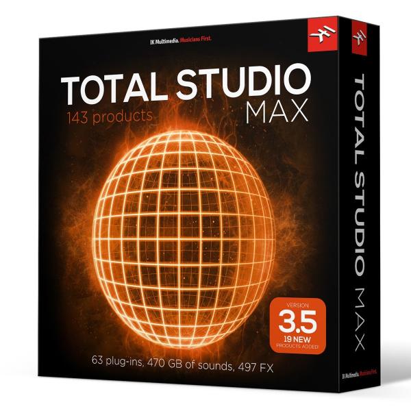 IK Multimedia / Total Studio 3.5 MAX ソフトウェアバンドル 初回...