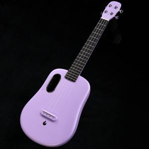 LAVA MUSIC / LAVA U 26-inch FreeBoost Carbon Fiber Ukulele Sparkle Purple エレクトリックウクレレ(渋谷店)(9/10値下げ)(値下げ)(チョイキズ特価)｜ishibashi-shops