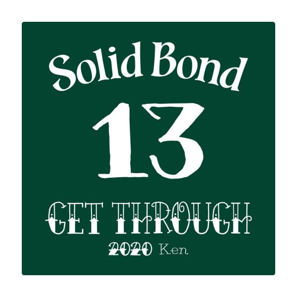 Solid Bond / Sticker GET THROUGH Green ソリッドボンドステッカ...