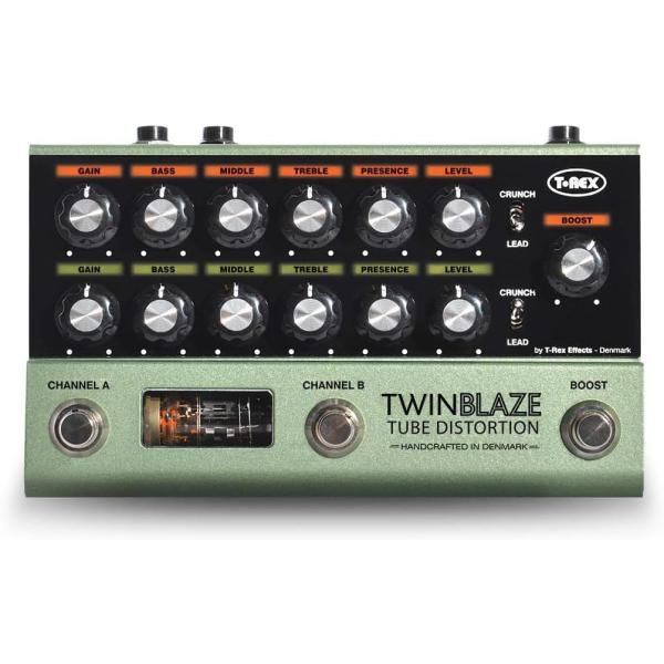 T-REX / TWIN BLAZE 2チャンネル チューブディストーション ティーレックス (国内...