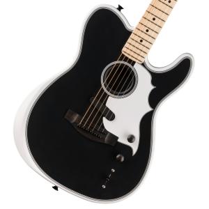 Fender / LTD Jack White Triplesonic Acoustasonic Telecaster Satin Arctic White with Black Top(新宿店)(YRK)