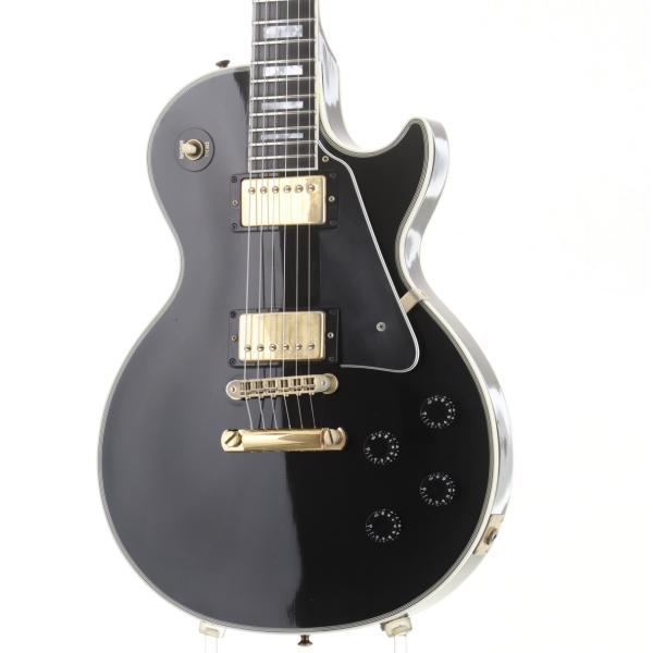 (中古)Gibson USA / Les Paul Custom Ebony Gold Hardwa...