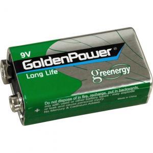 GoldenPower / Greenergy Long Life G6F22 006P 9Vマンガ...
