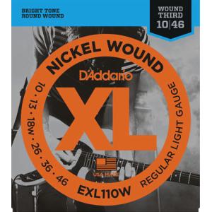 D'Addario / EXL115W Jazz Rock・Wound 3rd 11-49 エレキギター弦(池袋店)｜ishibashi-shops