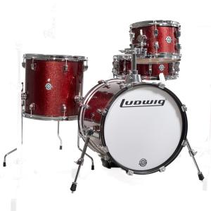 Ludwig / LC179X025 BREAKBEATS Wine Red Sparkle ラディック 4点シェルキット｜ishibashi-shops