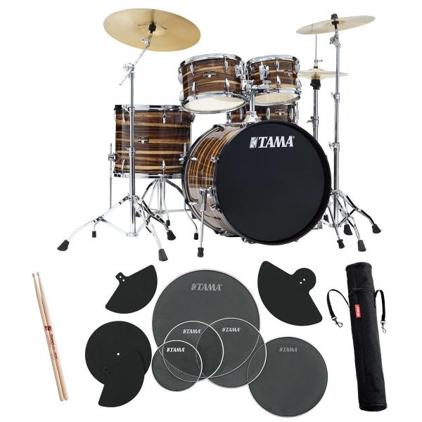 TAMA / IP52H6RC-CTW シンバル付きドラムセット サイレントパック スタンダードサイ...